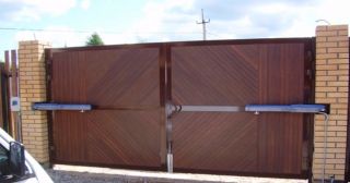 Купить распашные ворота из сэндвич-панелей Лыткарино, цена от 2742 руб.
